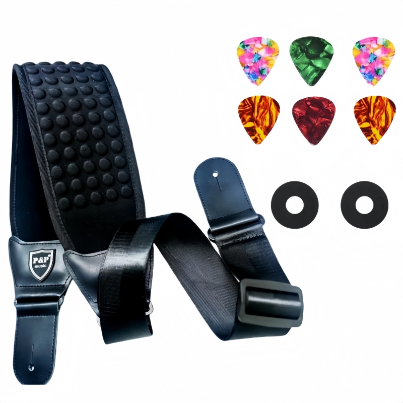 Musical Instrument Set - P&P Set Tali Gitar Spons 3D