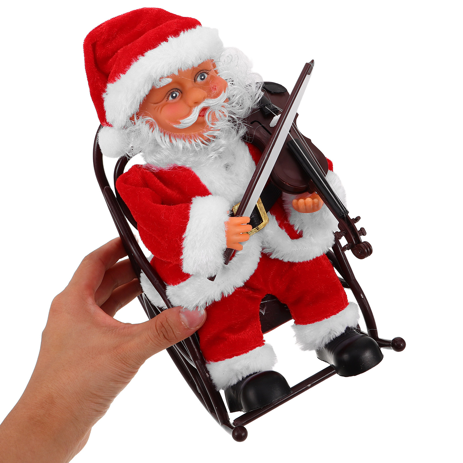 Musical Instrument Xmas Ornaments - Sinterklas Elektrik yang Menggemaskan dengan Desain