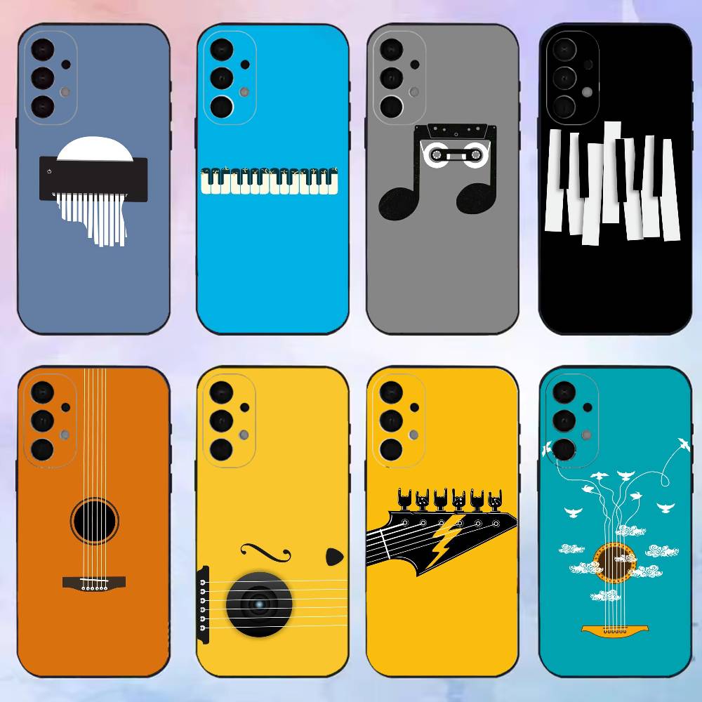 Musical Instrument Quotes - Casing Ponsel Minimalis Motif Alat Musik