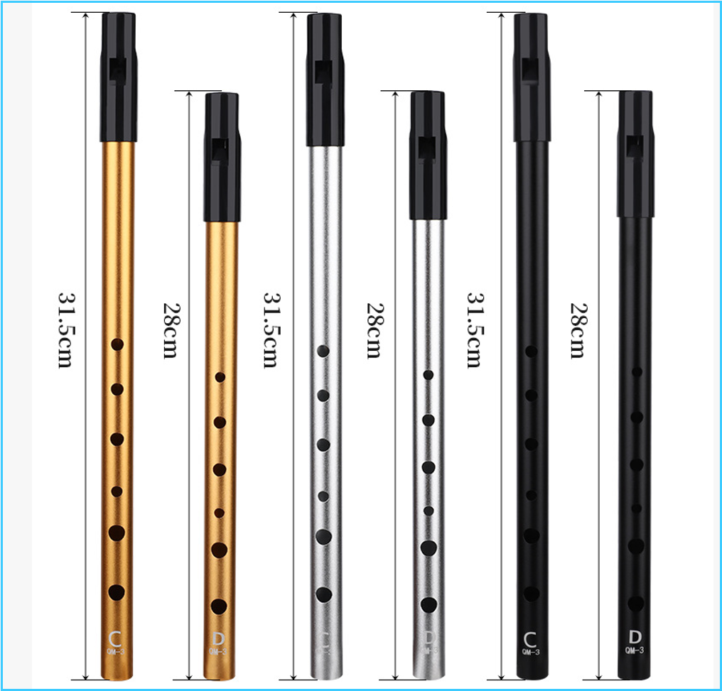 Penny Whistle D - Seruling Peluit Irlandia Asli Nada C/D,