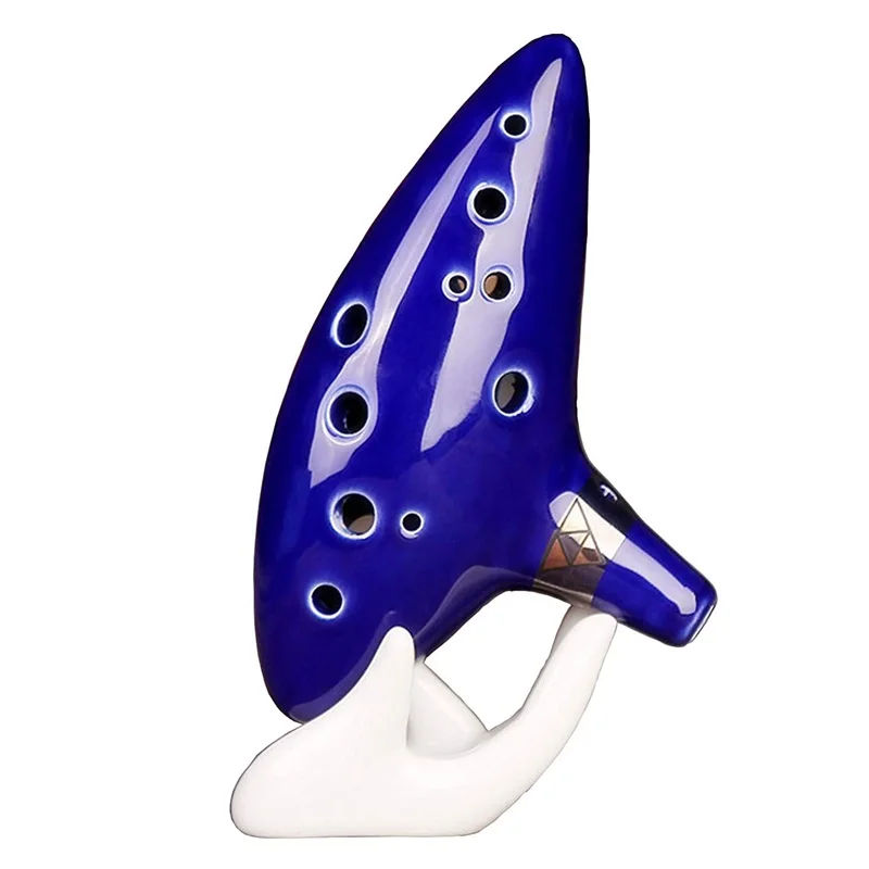 Musical Instrument Zelda - Satu Set 12 Lubang Legenda Ocarina