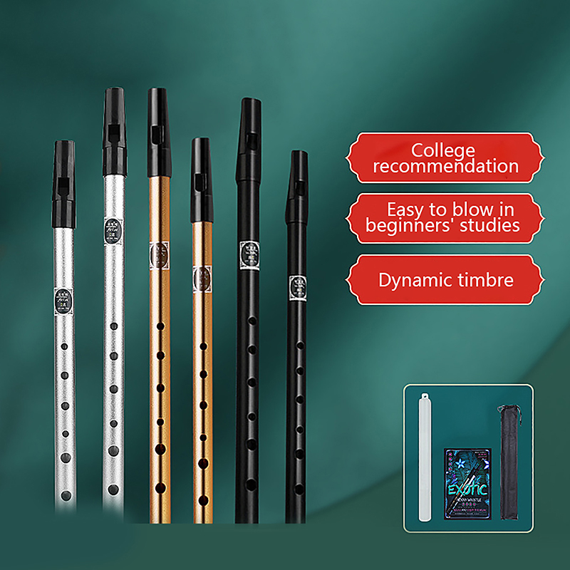 Penny Whistle D - 1 buah 6 lubang seruling C/D