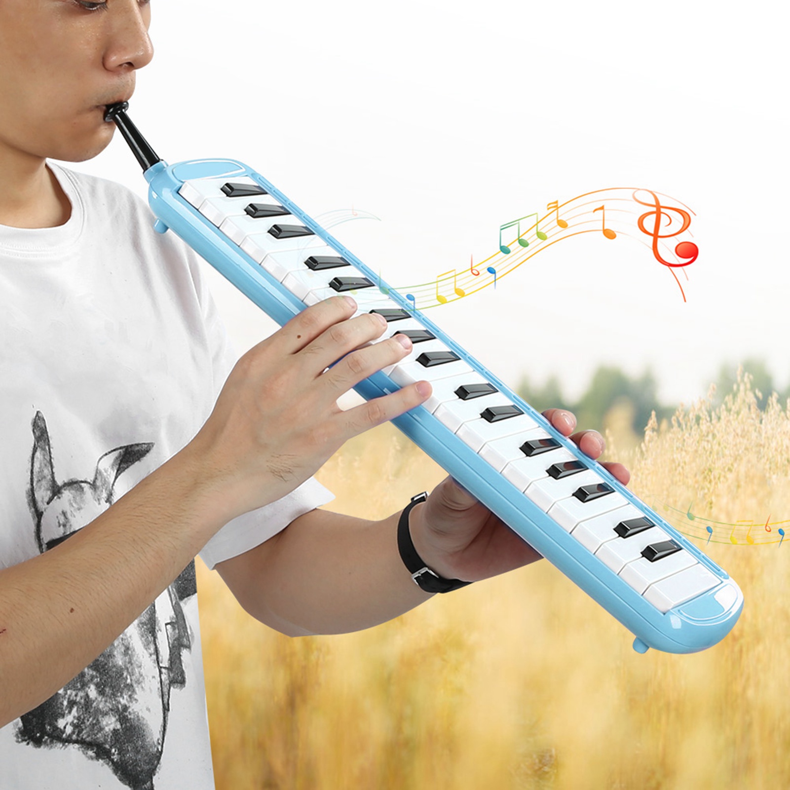 Musical Instrument Melodica - Melodica 37 Kunci Alat Musik Tiup