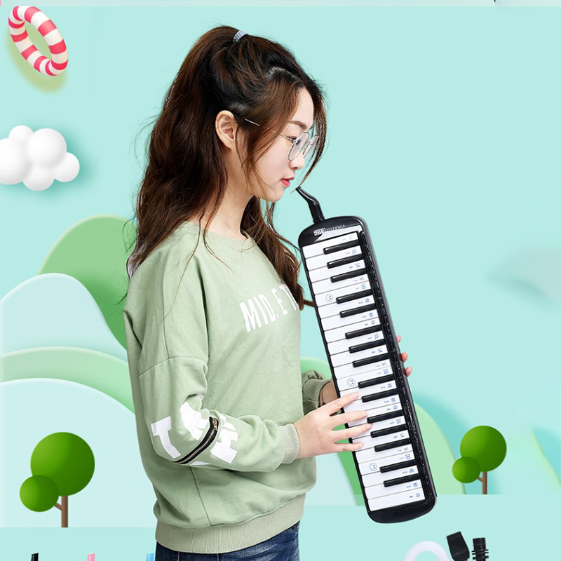 Musical Instrument Melodica - 32/37 Kunci Melodica Organ Mulut Pipa