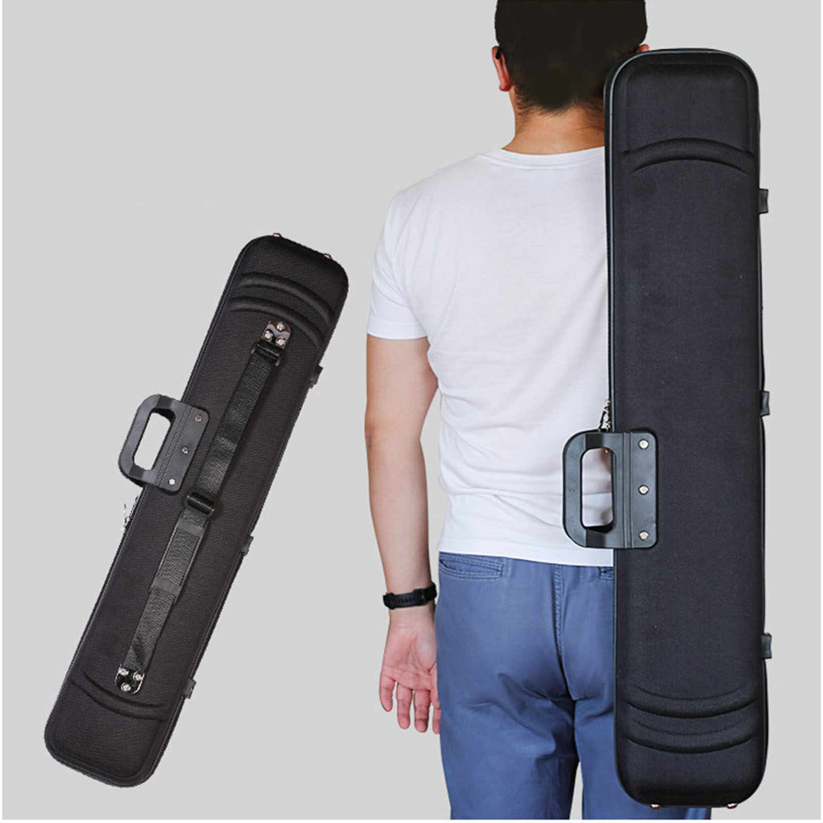 Erhu Violin Chinese - Casing Erhu portabel dengan tali bahu