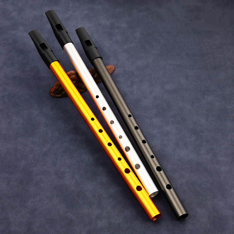 Penny Whistle D - Seruling Timah Irlandia Asli Kunci C/D,