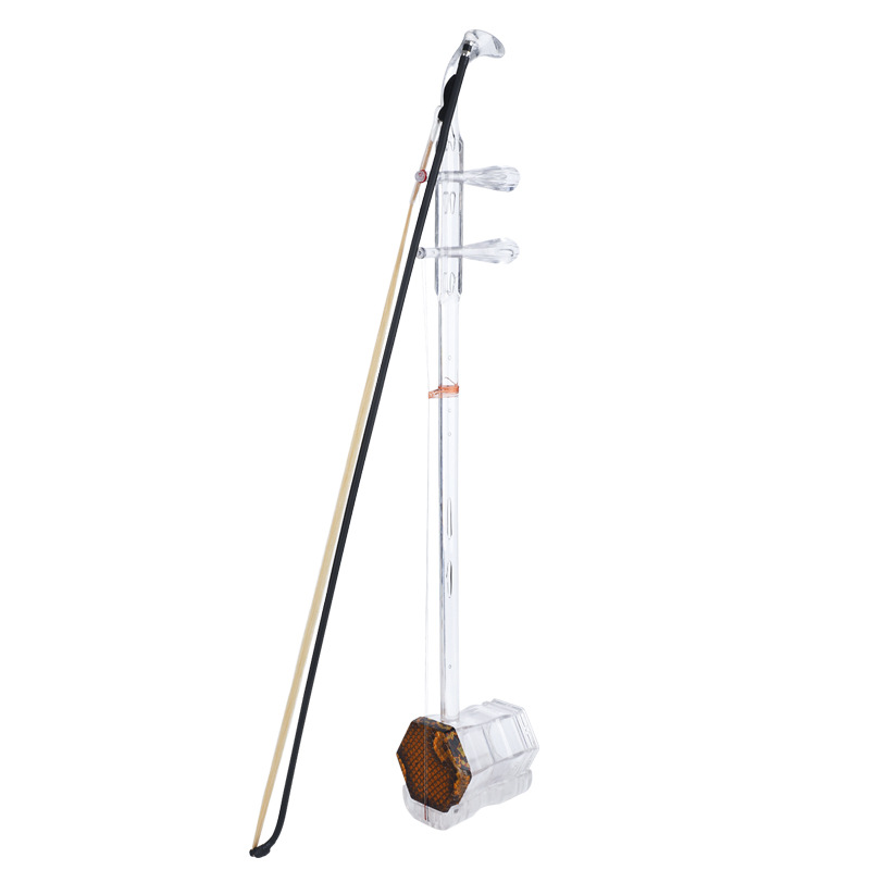 Erhu Violin Chinese - Erhu Kristal Resin Transparan Gaya Baru