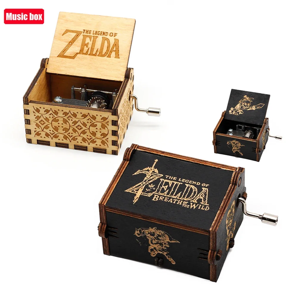 Kotak Musik Kayu Kreatif Anime - Musical Instrument Zelda ulasan dan harga