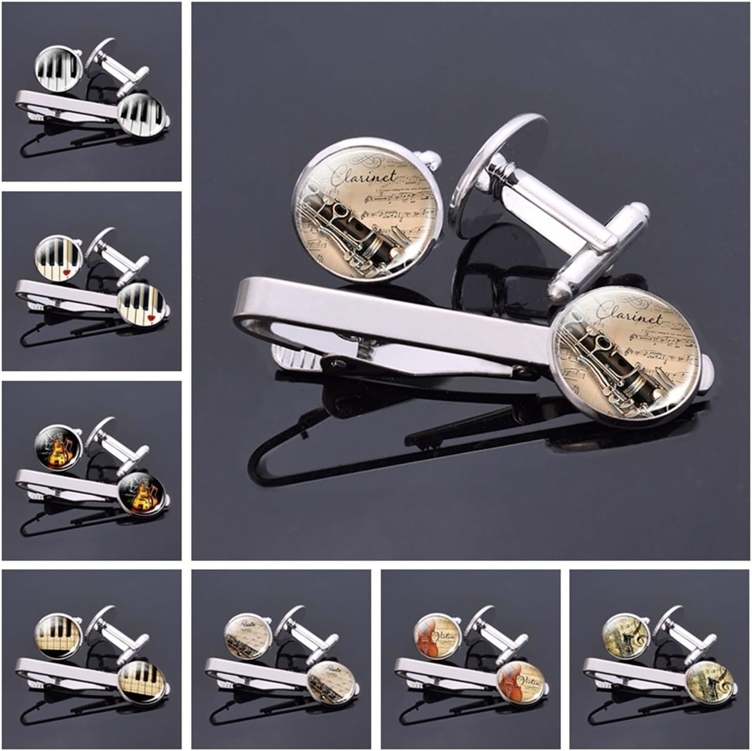 4 Set, Perhiasan Alat Musik Pr - Musical Instrument Glass ulasan dan harga