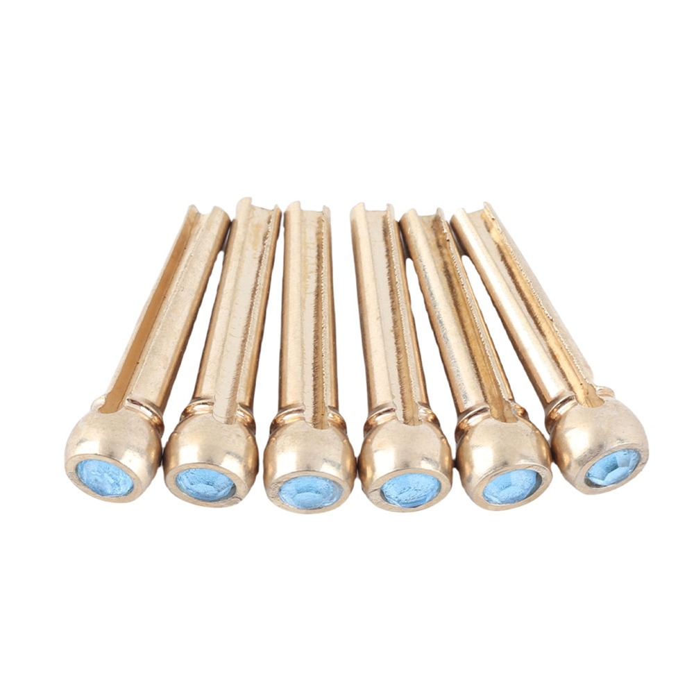 6 Buah Pin Jembatan Gitar Deko - Musical Instrument Glass ulasan dan harga