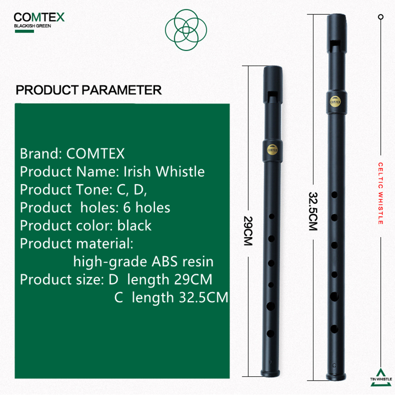 Kualitas Tinggi Irlandia COMTE - Penny Whistle D ulasan dan harga