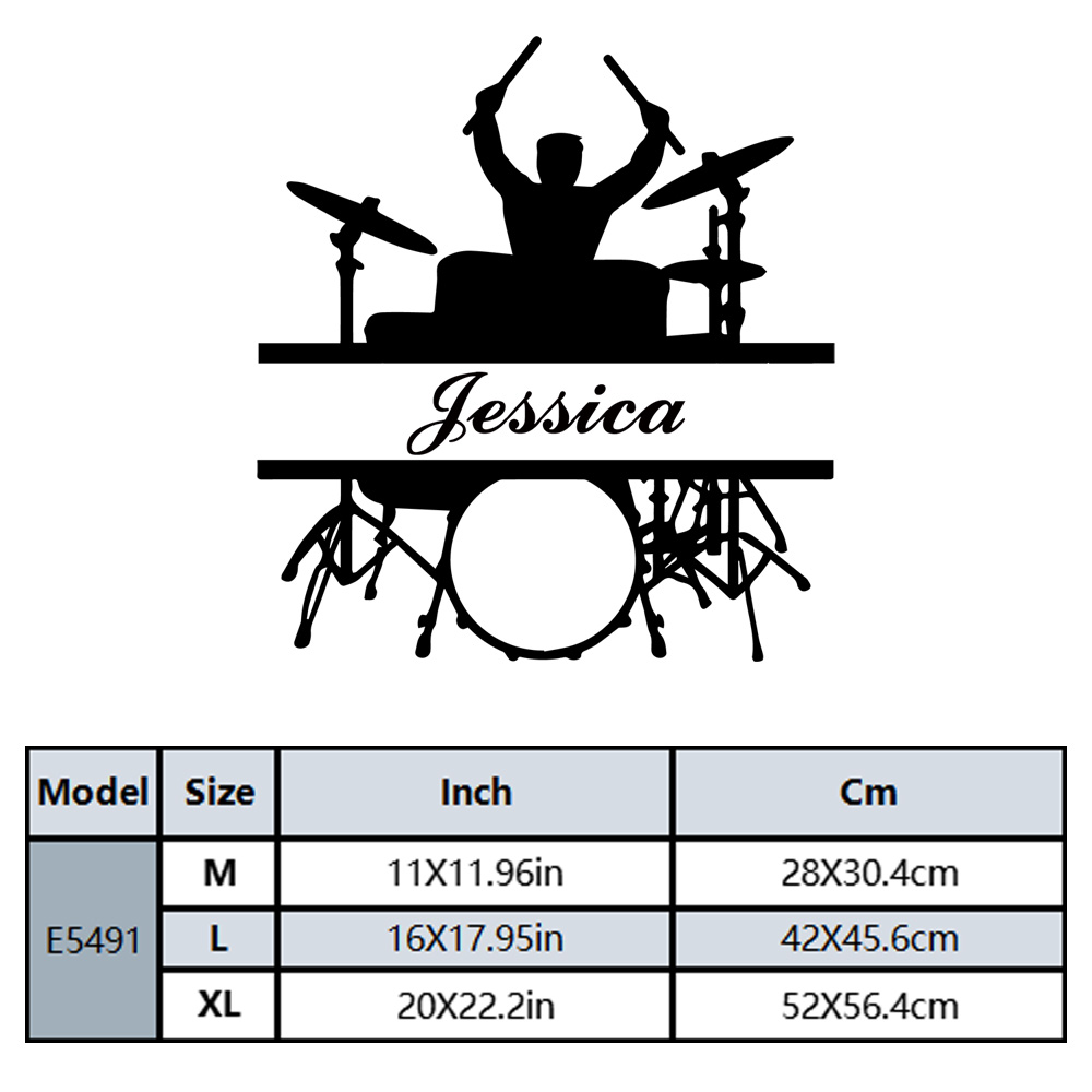 1 Buah Stiker Dinding Dekorasi - Musical Instrument And Name ulasan dan harga