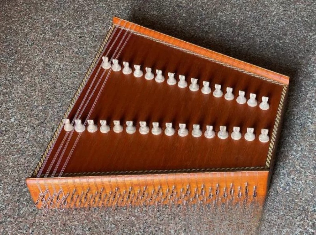 Diimpor dari India, dulcimer I - Musical Instrument Of India ulasan dan harga