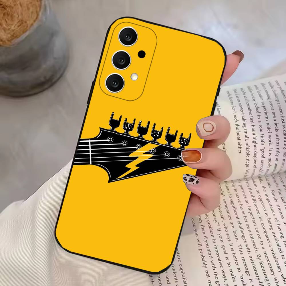 Casing Ponsel Minimalis Motif  - Musical Instrument Quotes ulasan dan harga