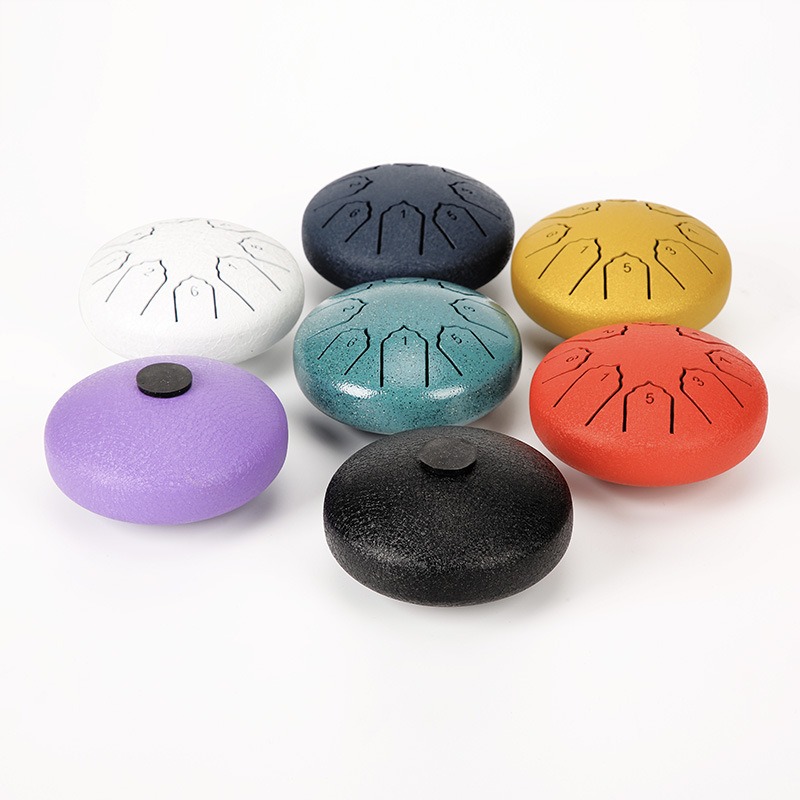 Drum Lidah Baja Mini 4 Inci 8  - Musical Instrument Family ulasan dan harga