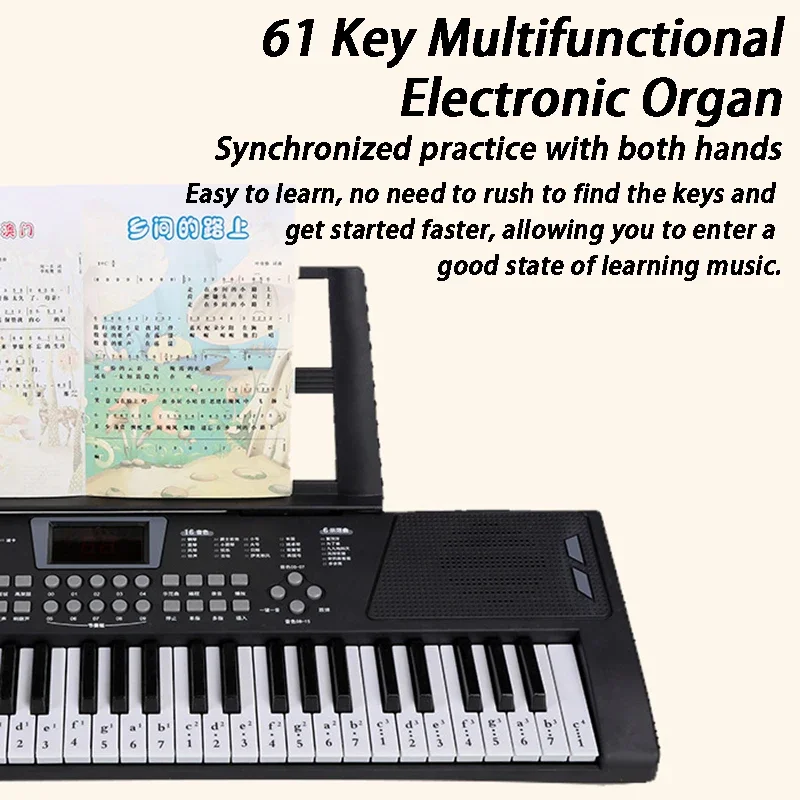 Organ elektronik anak, 61 kunc - Musical Instrument Tabla ulasan dan harga