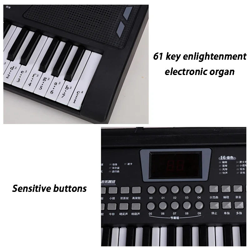 Organ elektronik anak, 61 kunc - Musical Instrument Tabla ulasan dan harga