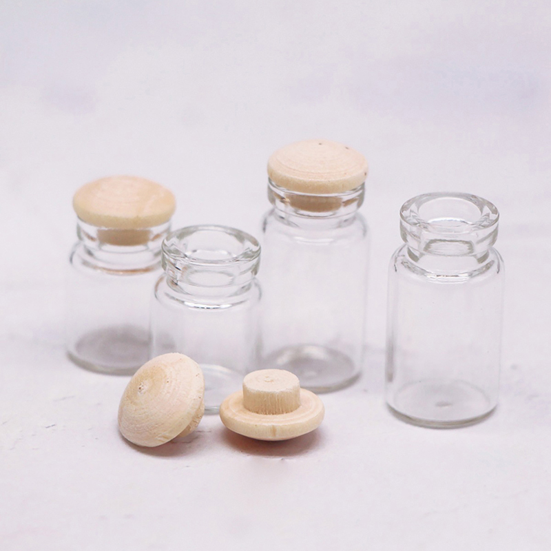 4 Pcs/set Mini botol permen ka - Musical Instrument Glass ulasan dan harga