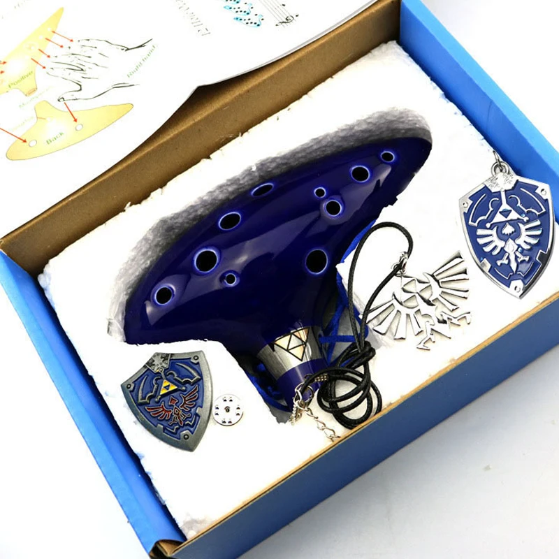 Ocarina Keramik Legenda 12 Lub - Musical Instrument Zelda ulasan dan harga