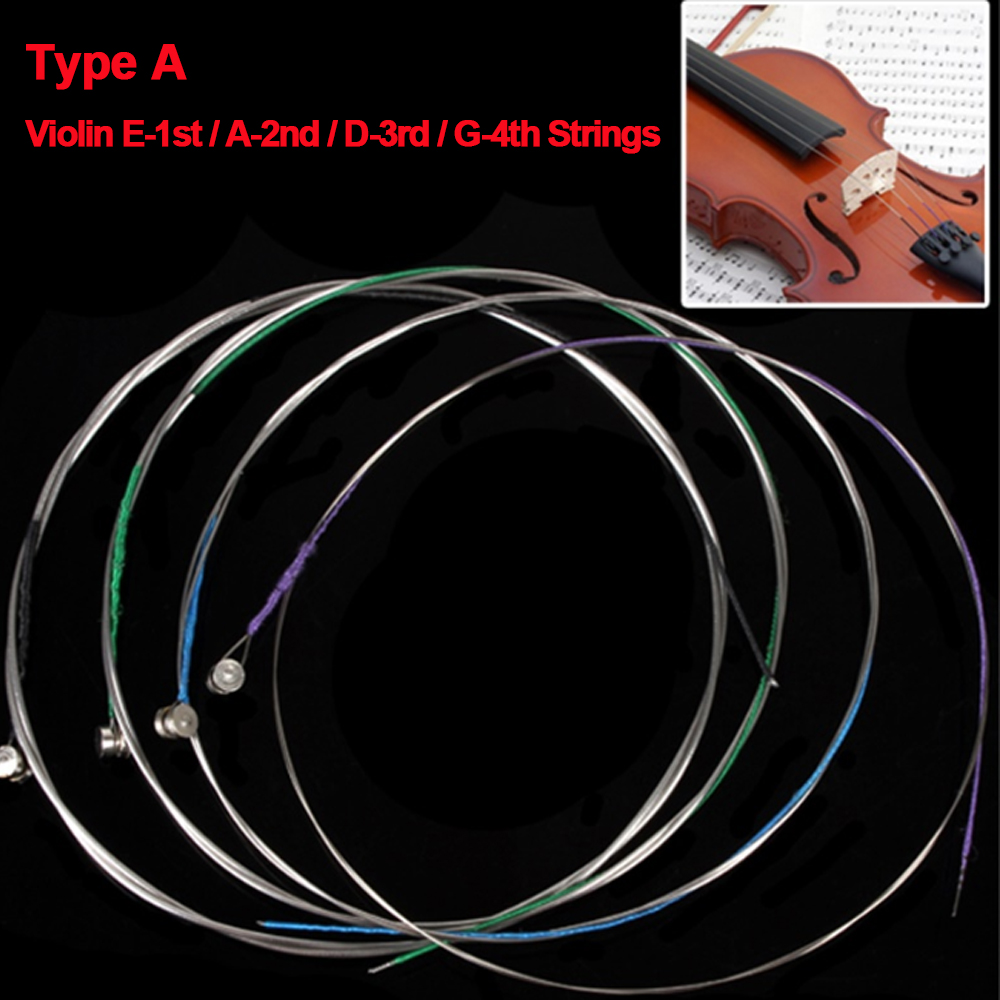 4 buah/set senar biola E-A-D-G - Musical Instrument Set ulasan dan harga