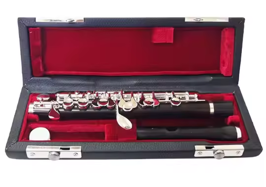 Piccolo Ebony Dengan Lapisan P - Musical Instrument Piccolo ulasan dan harga