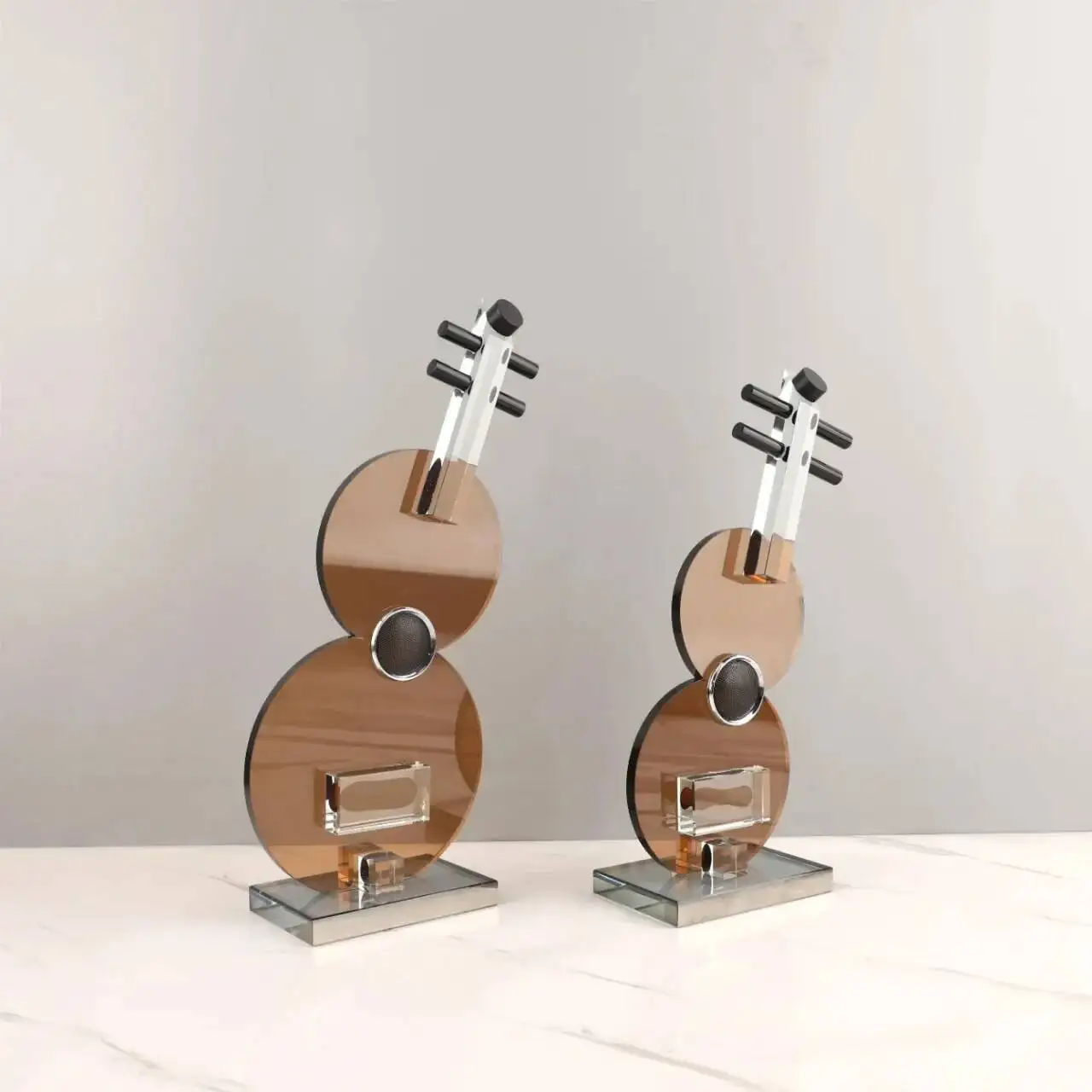Kerajinan Kaca, Gitar Kristal  - Musical Instrument Glass ulasan dan harga