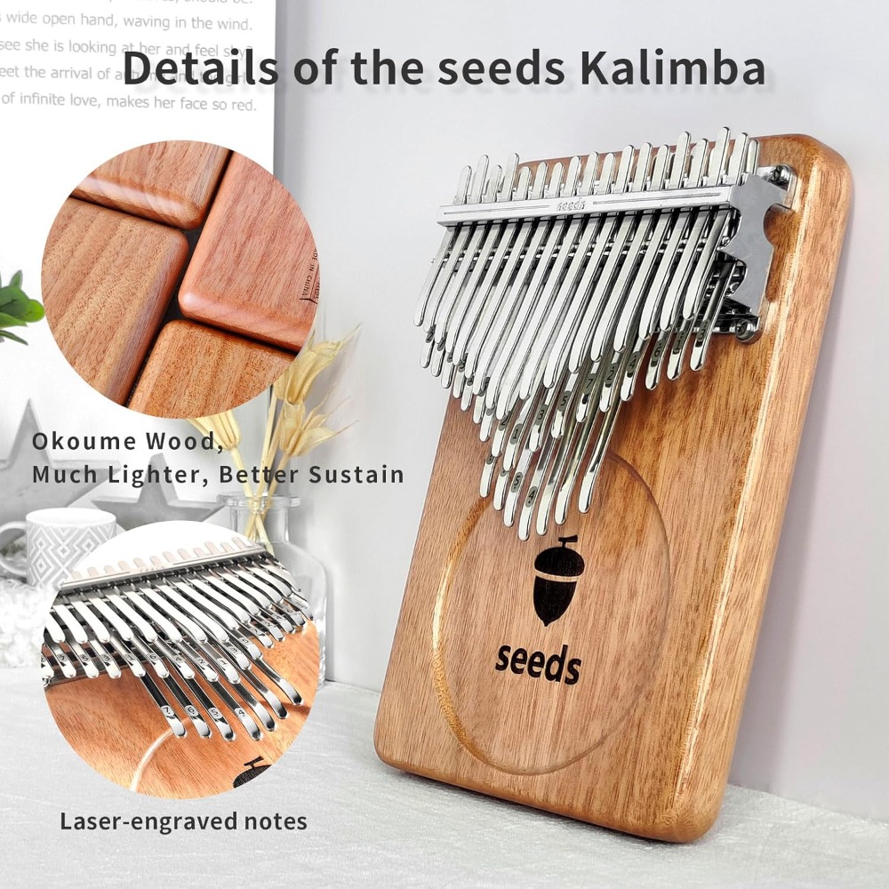 Kalimba Kromatik 41 Tombol Nad - Musical Instrument Tabla ulasan dan harga
