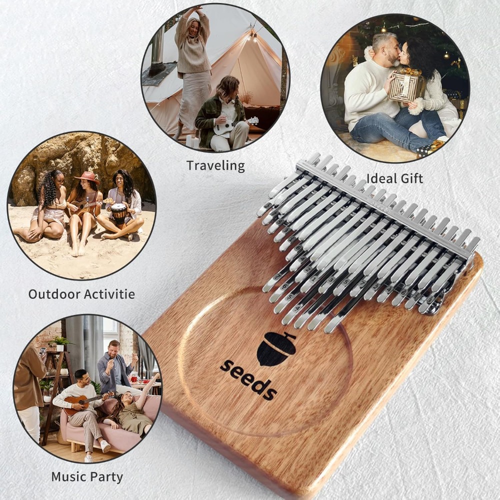 Kalimba Kromatik 41 Tombol Nad - Musical Instrument Tabla ulasan dan harga