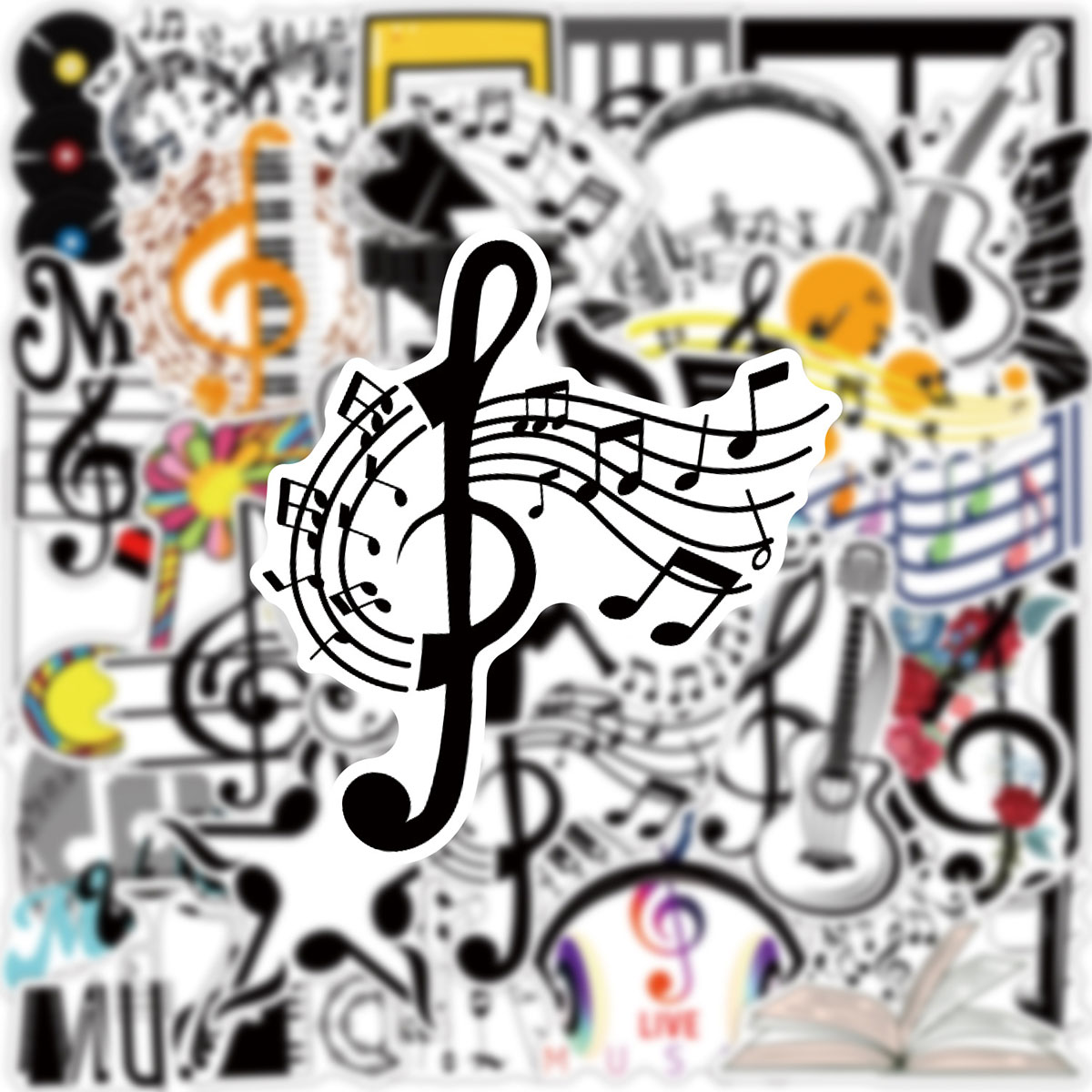 50 Stiker Bertema Musik dengan - Musical Instrument Tabla ulasan dan harga