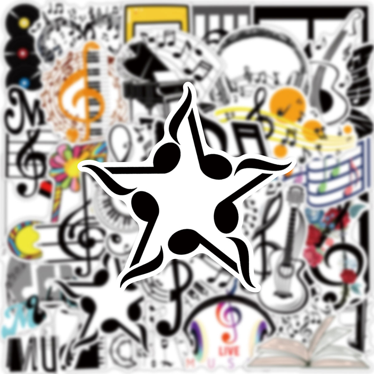 50 Stiker Bertema Musik dengan - Musical Instrument Tabla ulasan dan harga