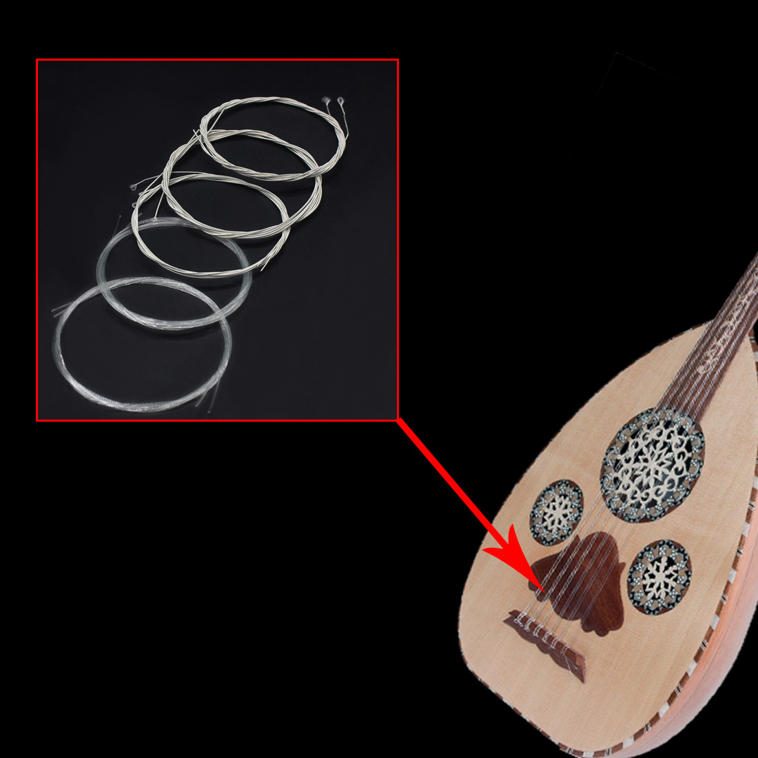 IRIN Oud senar Turki Arab Oud  - Musical Instrument Tabla ulasan dan harga