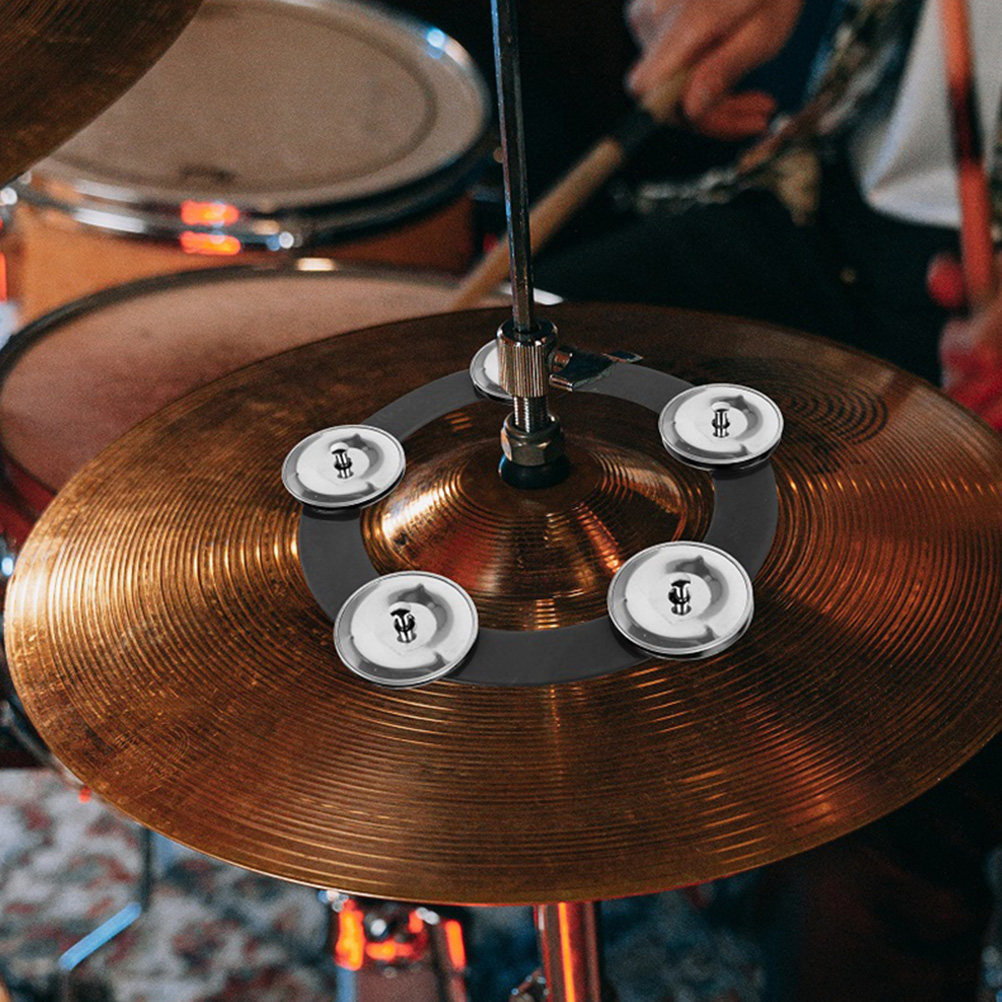 50 Buah Simbal Crash Drum Besi - Musical Instrument Jazz ulasan dan harga