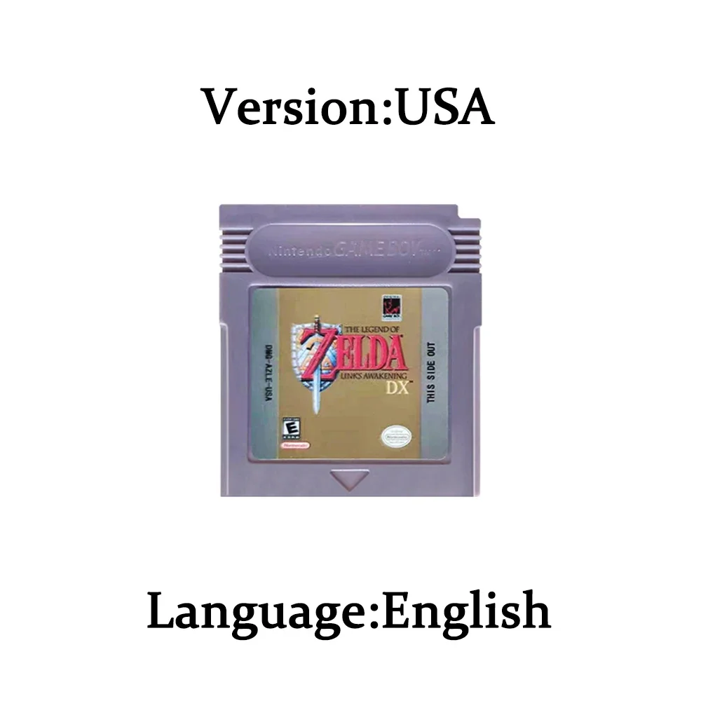 Kartu Zelda GBC Kartu Konsol K - Musical Instrument Zelda ulasan dan harga