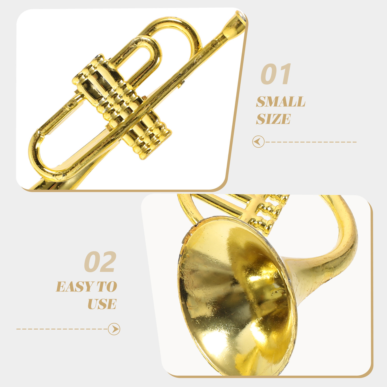 12 Buah Instrumen Musik Miniat - Musical Instrument Xmas Ornaments ulasan dan harga