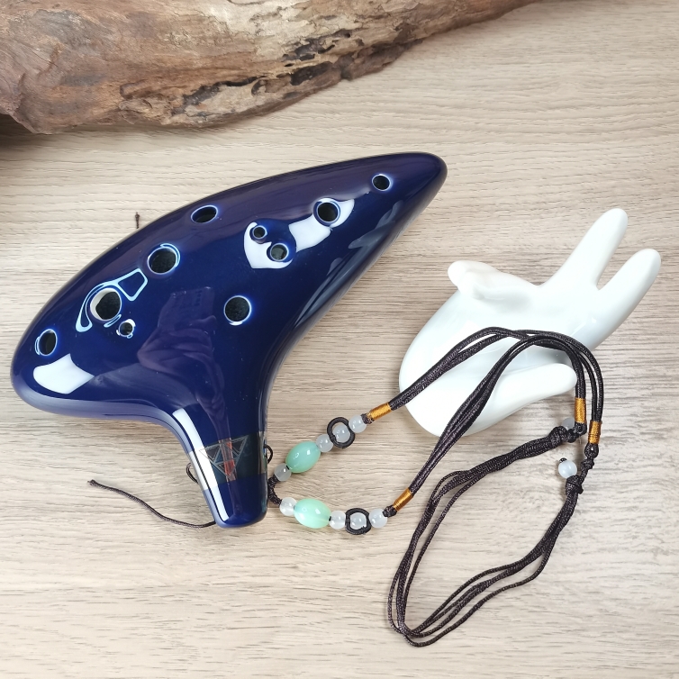 Anime Zelda Ocarina Keramik 12 - Musical Instrument Zelda ulasan dan harga