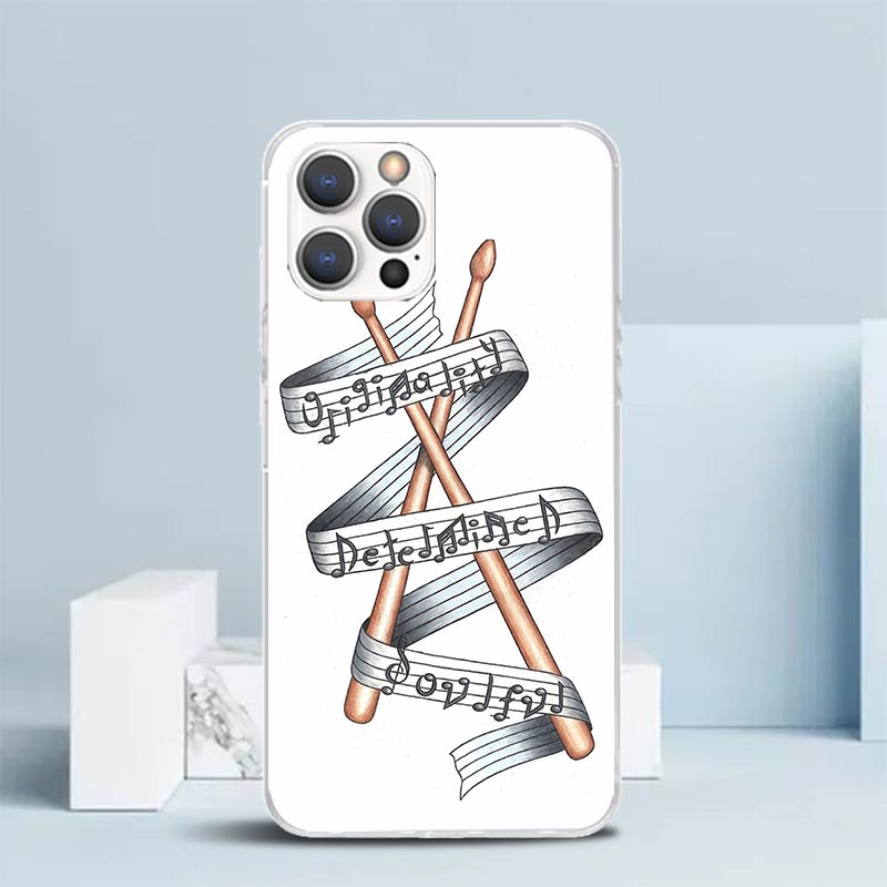 Casing Ponsel Motif Drum Alat  - Musical Instrument Quotes ulasan dan harga