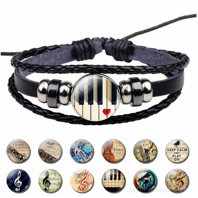 Catatan Musik Gelang Vintage B - Musical Instrument Glass ulasan dan harga