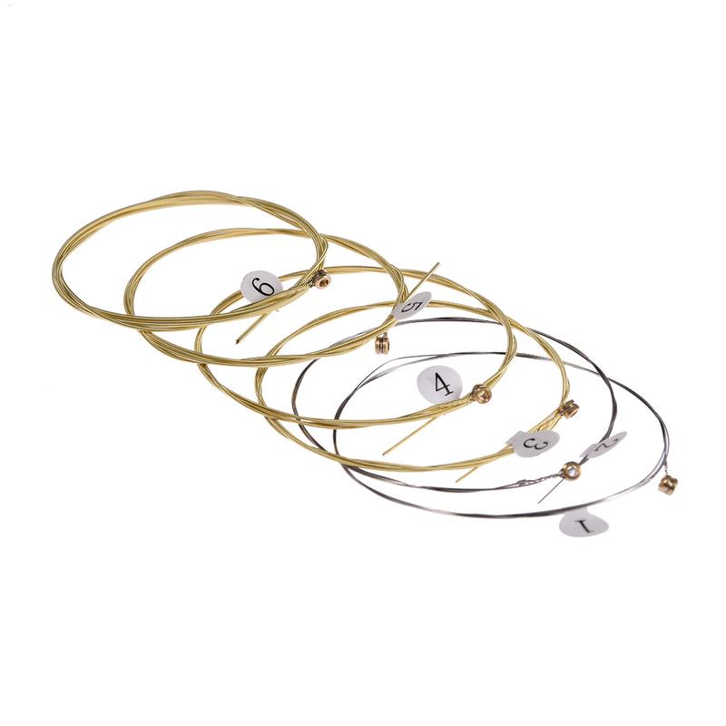 Promo panas 6pcs/set Senar Git - Musical Instrument Set ulasan dan harga
