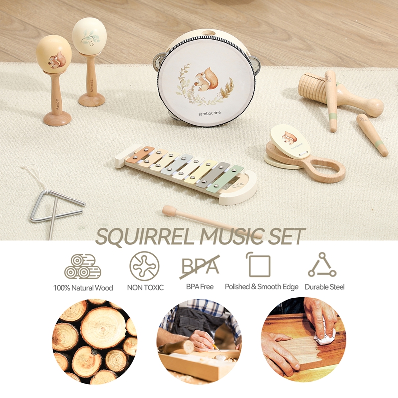 Mainan Musik Bayi Maracas Drum - Musical Instrument Manufacturers ulasan dan harga