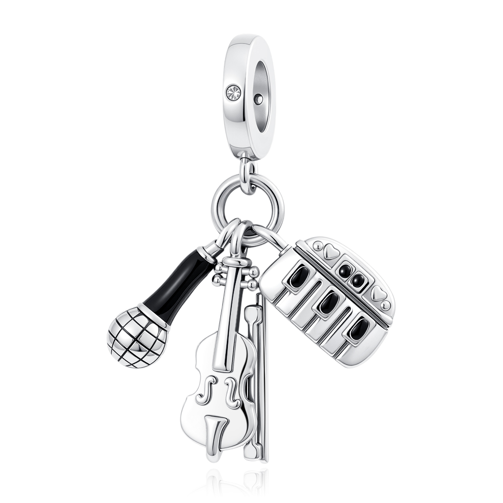 Liontin Gitar Piano Perak 925  - Musical Instrument Tabla ulasan dan harga