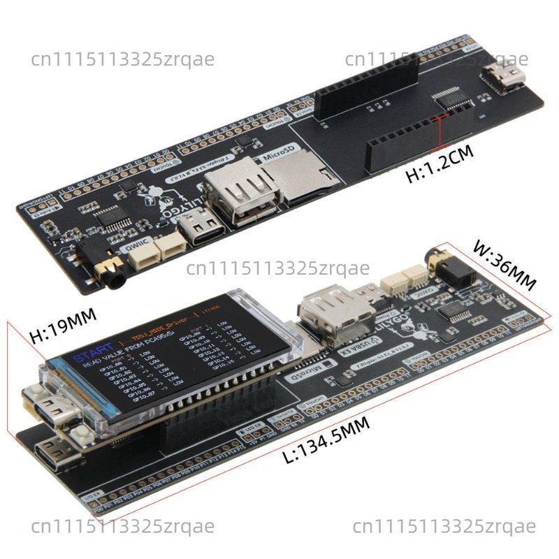 T-Display-S3 MIDI Shield Devel - Musical Instrument Digital Interface (Midi) ulasan dan harga