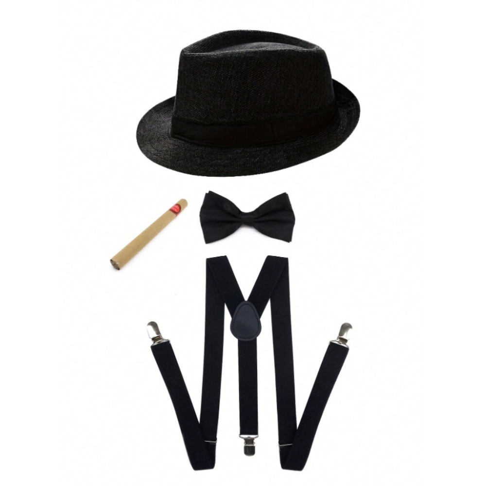 Set Kostum Gangster Pria Tahun - Musical Instrument Jazz ulasan dan harga
