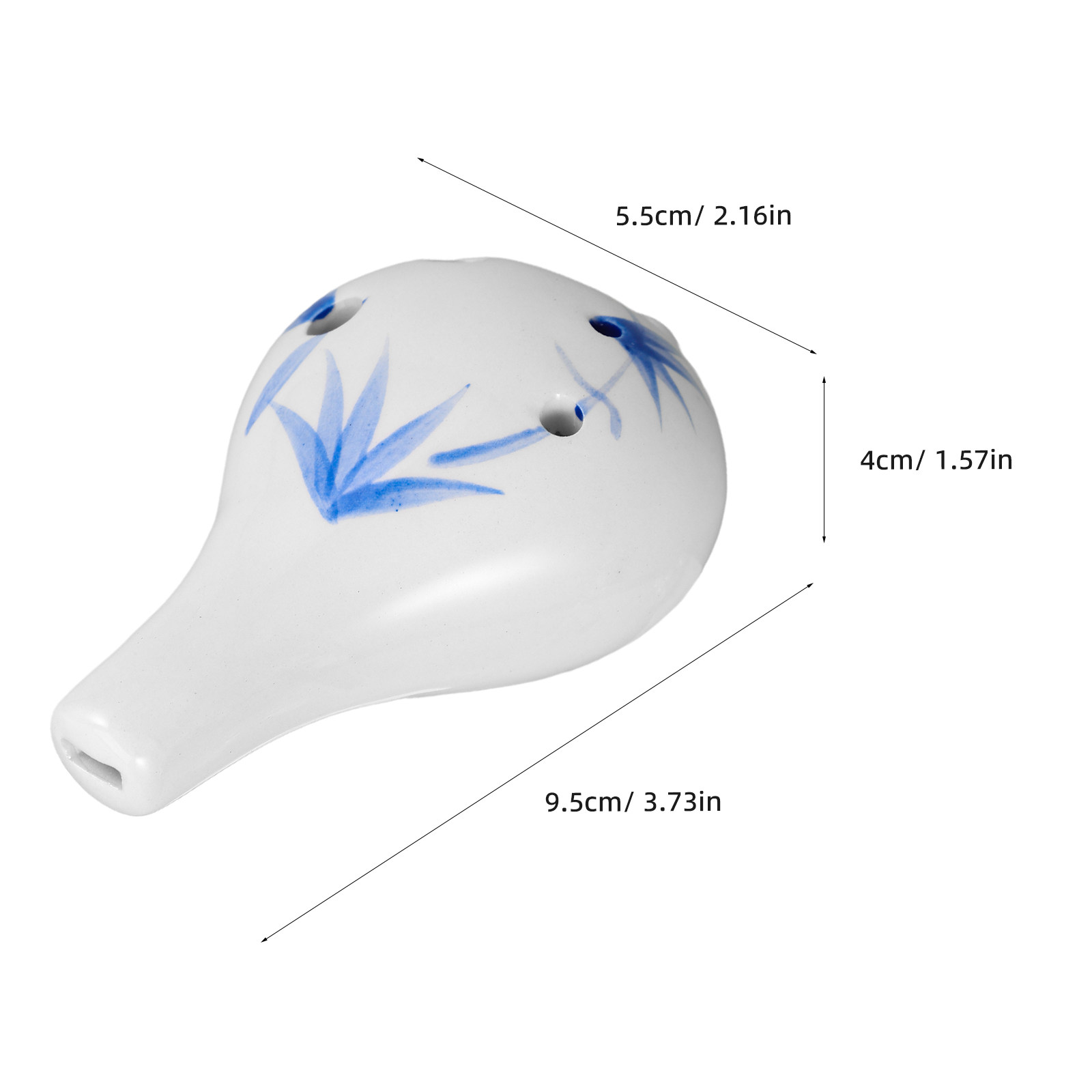 Ocarina Keramik Mini Enam Luba - Musical Instrument Family ulasan dan harga