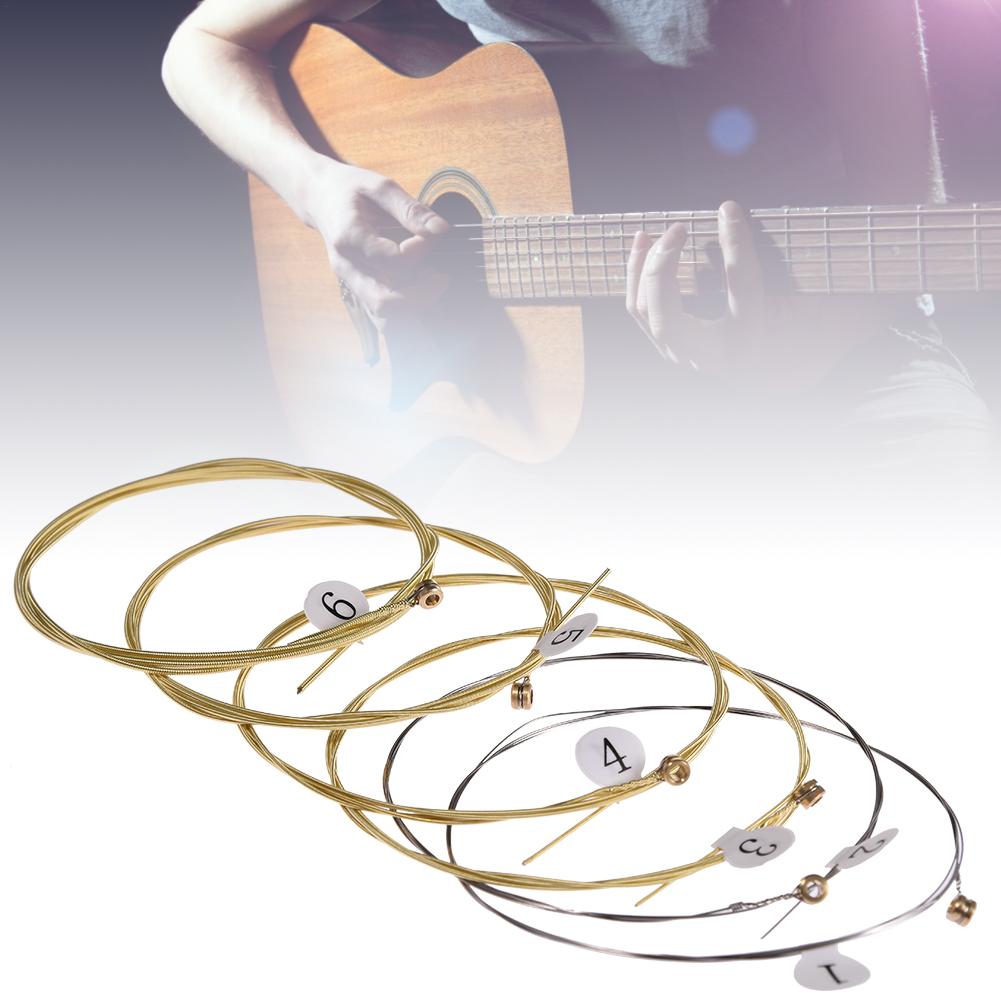 6 Buah/Set Senar Gitar Akustik - Musical Instrument Set ulasan dan harga