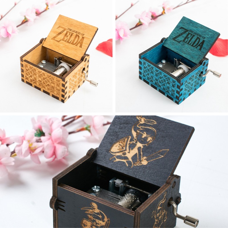 Kotak Musik Kayu Seri The Lege - Musical Instrument Zelda ulasan dan harga
