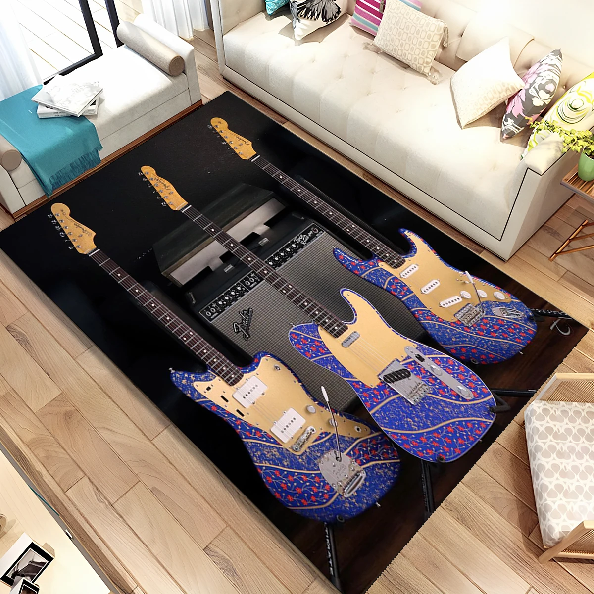 Karpet Musik Fender Sign Retro - Musical Instruments Online ulasan dan harga