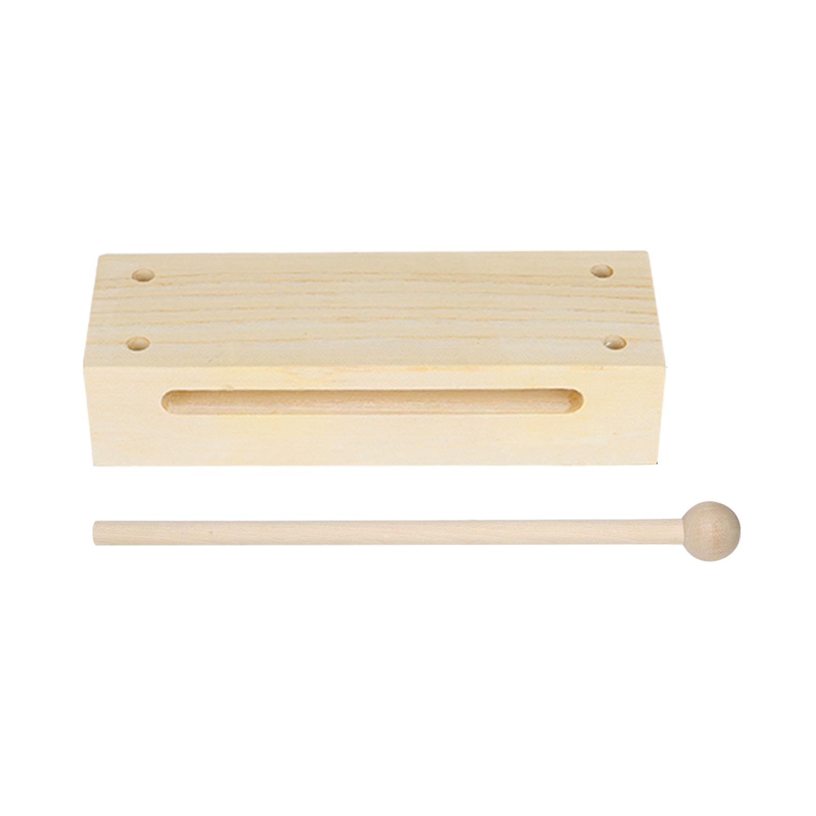Alat Musik Blok Kayu dengan Pa - Musical Instrument Mallet ulasan dan harga