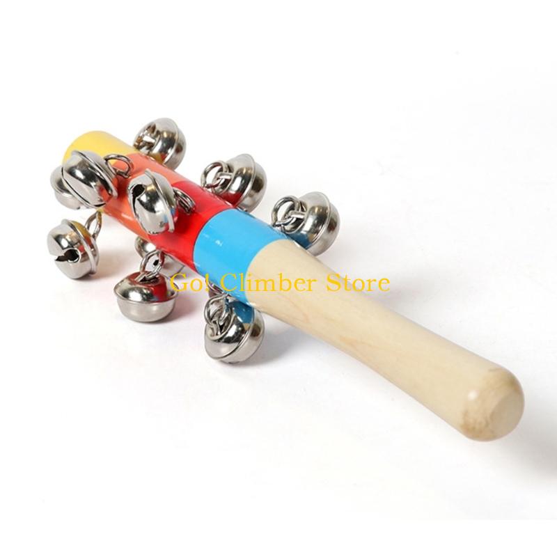 Q84C Mainan Pengocok Kayu Eduk - Musical Instrument Family ulasan dan harga